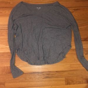 Gray long sleeve